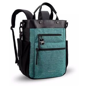 Sherpani Soleil Convertible Backpack Teal/Black